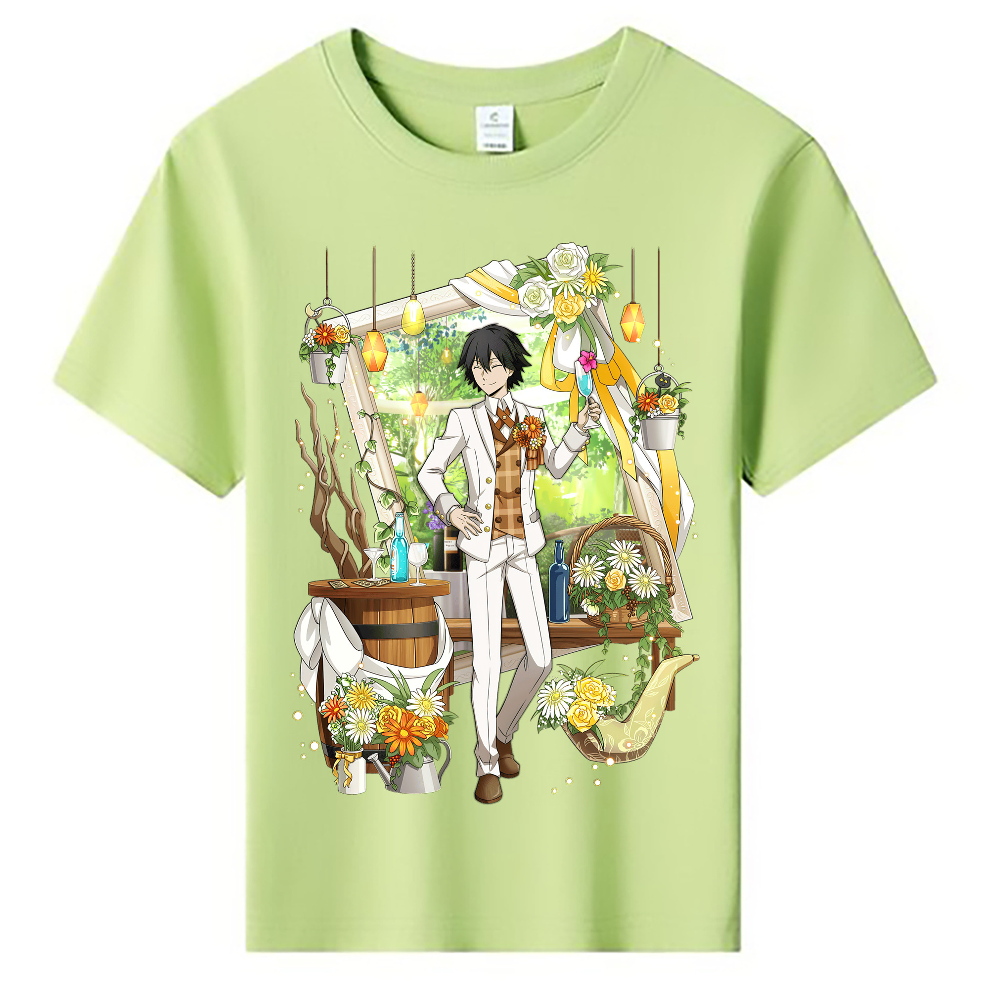 （画像用） 文豪ストレイドッグス Bungo Stray Dogs 綿100％キッズTシャツ（フロントプリント）